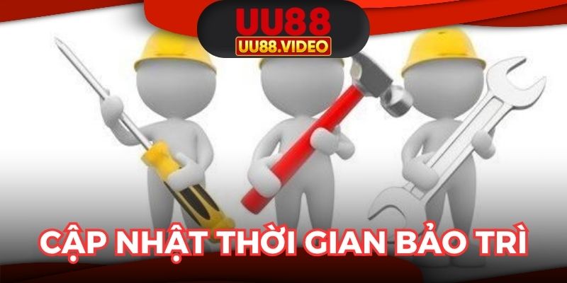 Các bước cập nhật thời gian hệ thống bảo trì chuẩn xác
