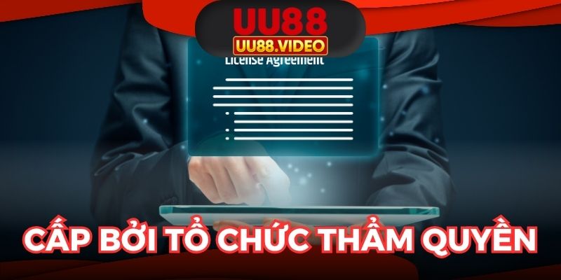 Giấy phép hoạt động được cấp bởi các tổ chức có thẩm quyền